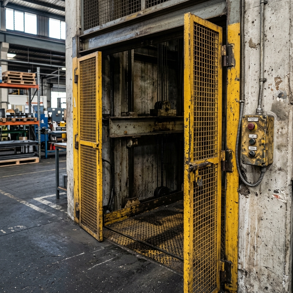 Heavy Goods & Hoist Lift view 2
