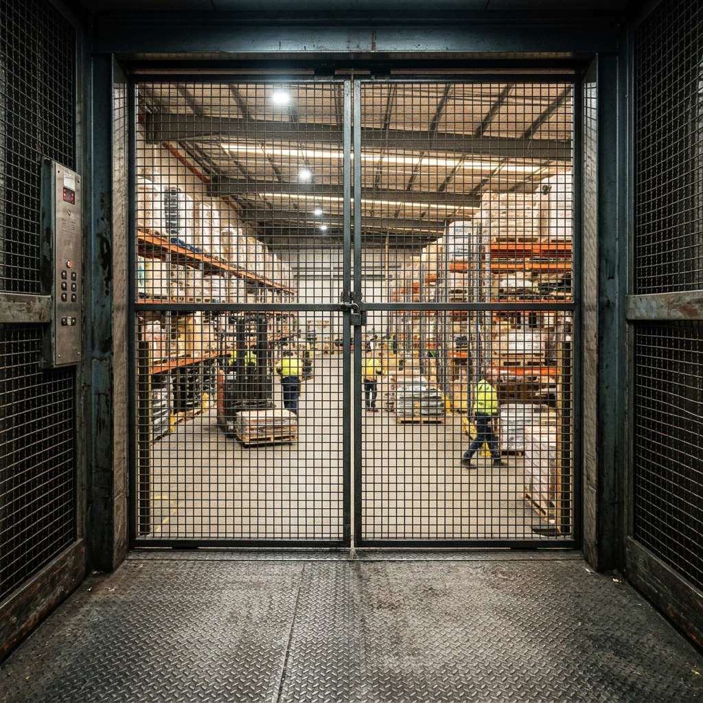 Heavy Goods & Hoist Lift view 3